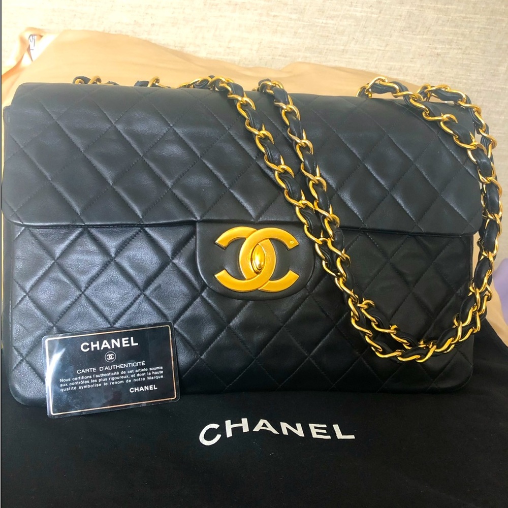 Vintage Chanel Jumbo XL Bag
